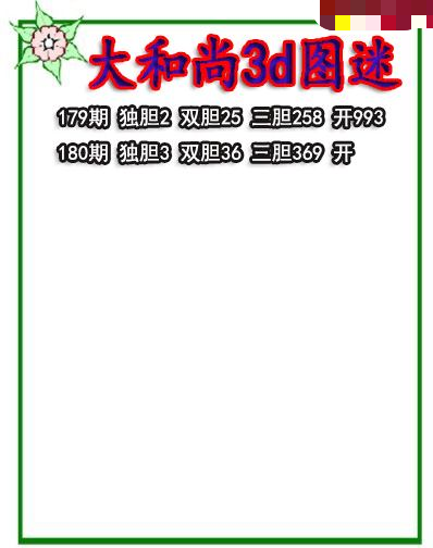 大和尚三胆