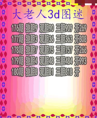 大老人三胆