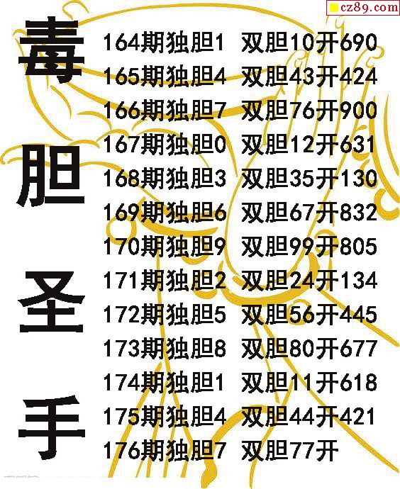 毒胆圣手