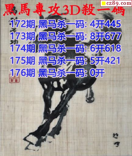 黑马杀码