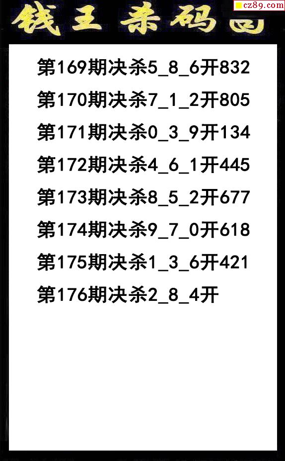 钱王杀码