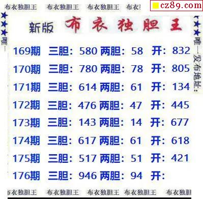 新版布衣独胆王
