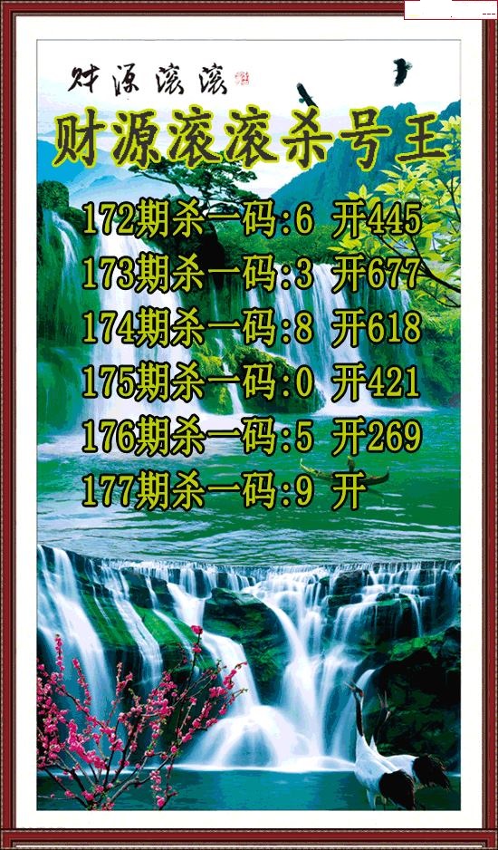 财源滚滚杀号王