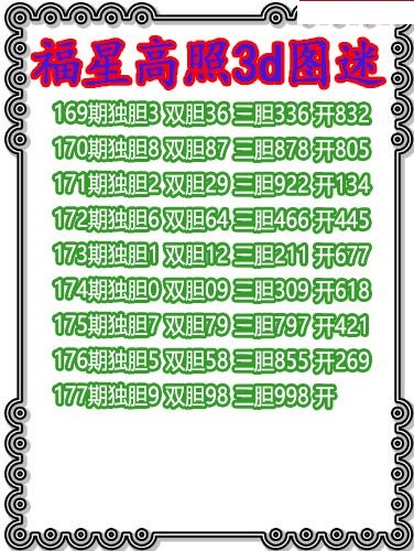 福星高照三胆