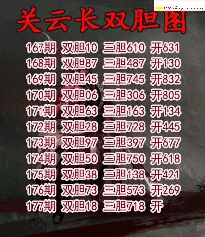 关云长双胆