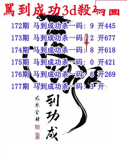 马到成功杀码