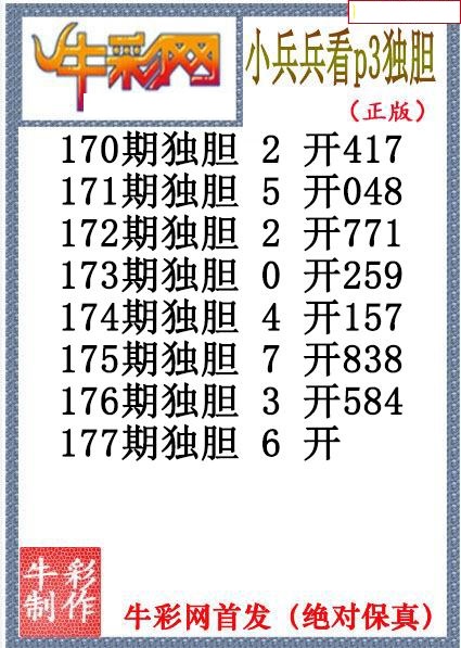 小兵兵独胆