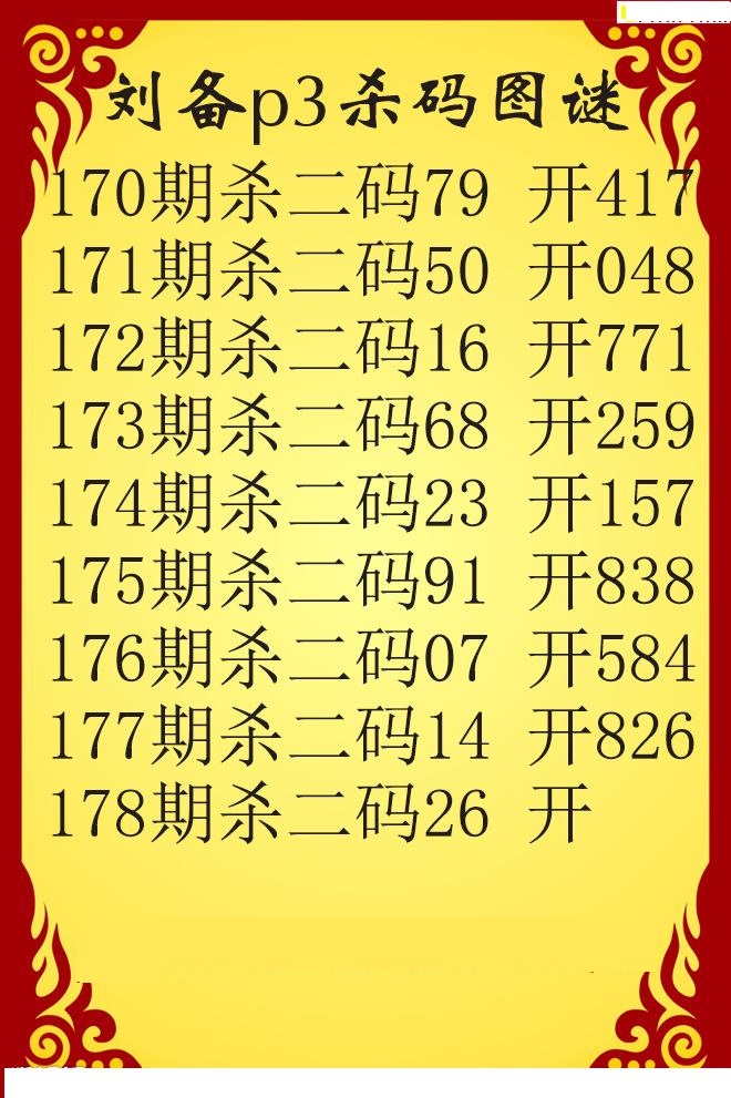 刘备杀码