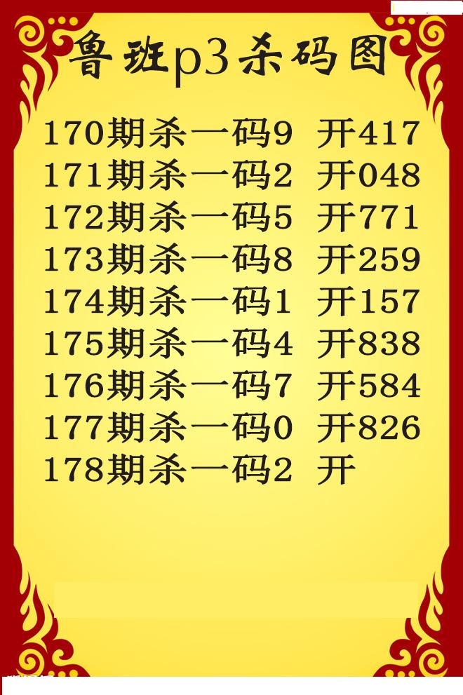 鲁班杀码