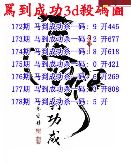 马到成功杀码