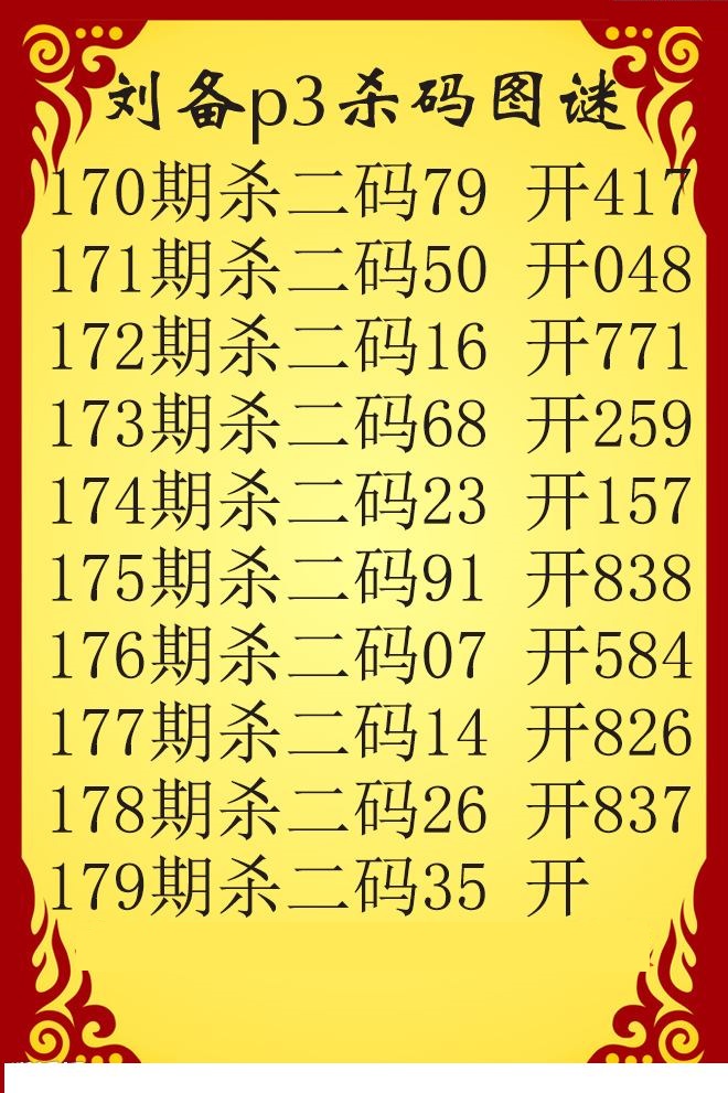 刘备杀码