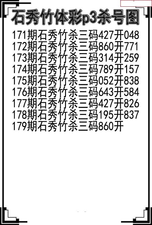 石秀竹杀号图
