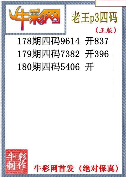 老王胆码