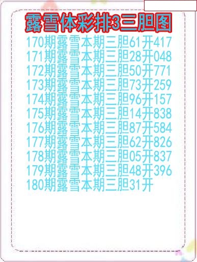 露雪三胆图