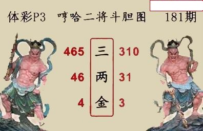 哼哈二将斗胆图