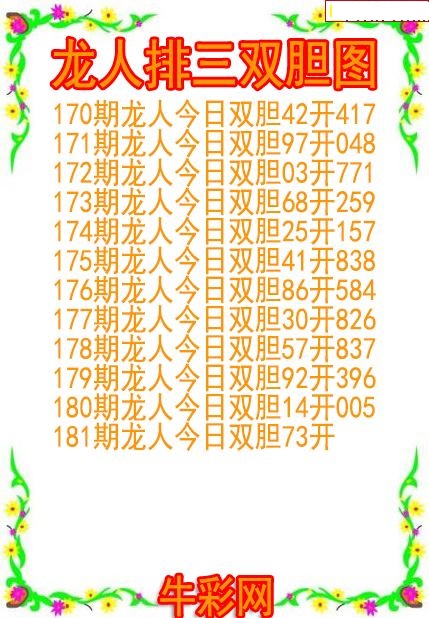 龙人双胆图