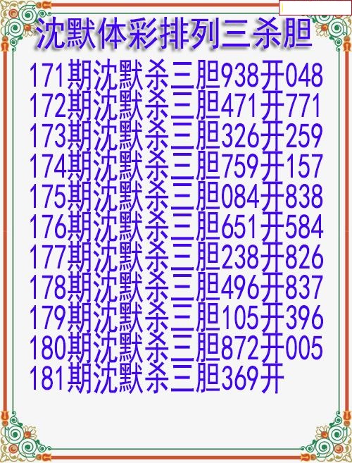 沈默杀胆图迷