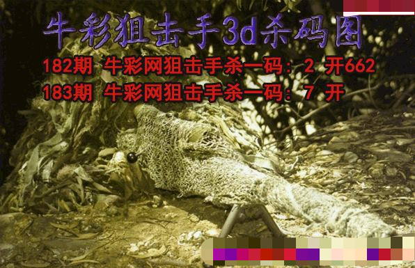 牛彩狙击手杀码