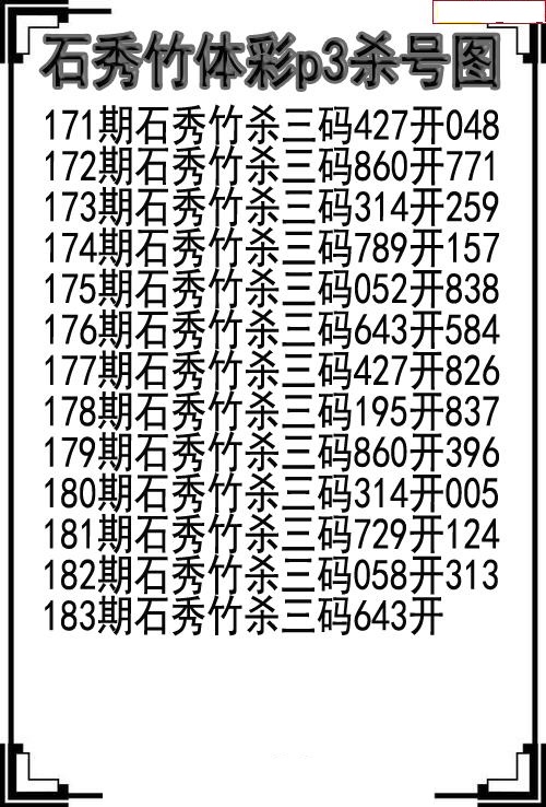 石秀竹杀号图