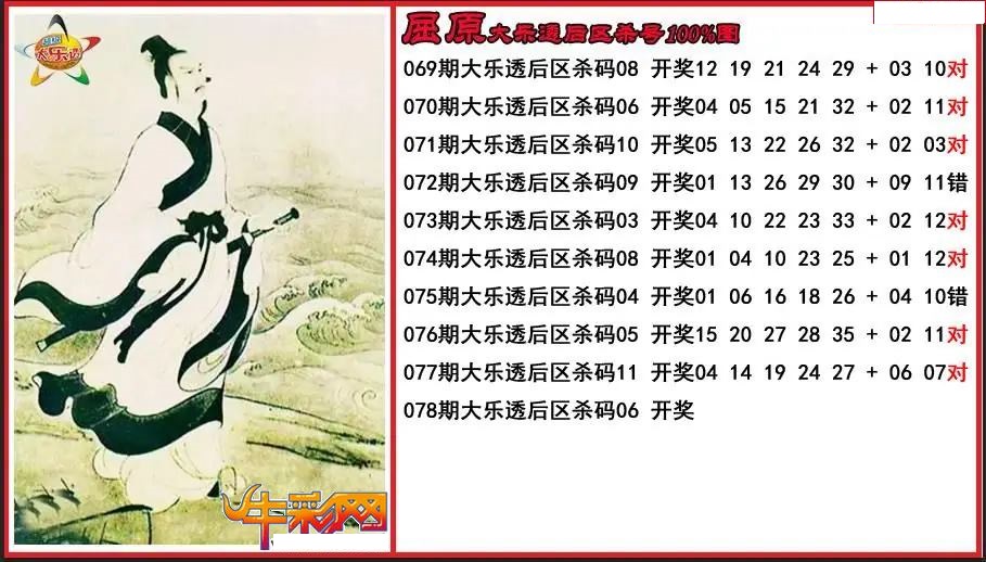 屈原后区杀号图