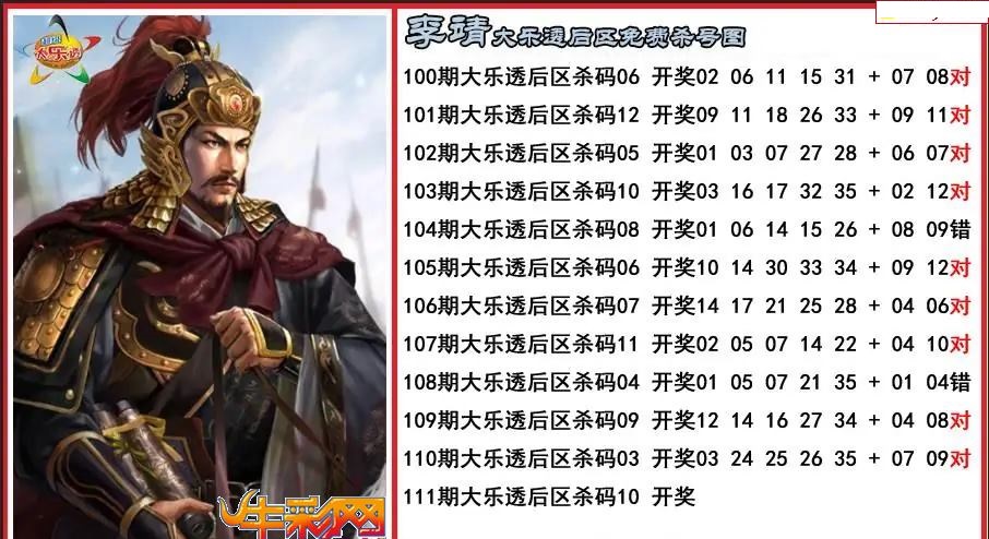 李靖后区免费杀号图