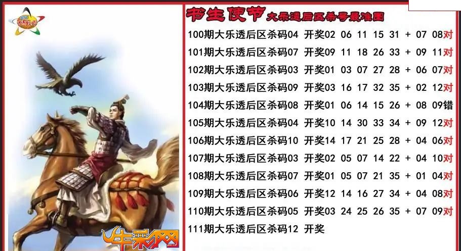书生使节后区杀号更准图