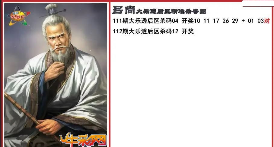 吕尚后区精准杀号图