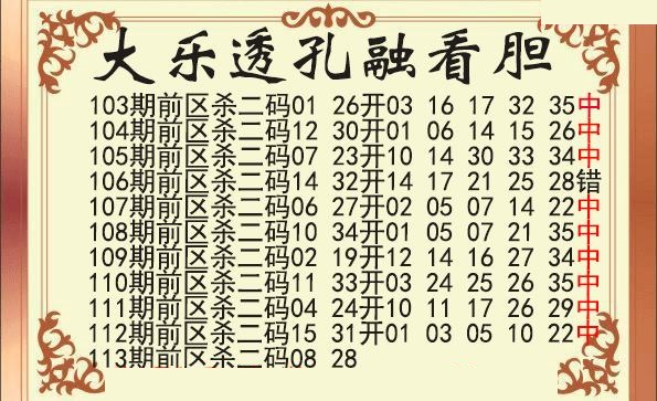 孔融前区杀号图