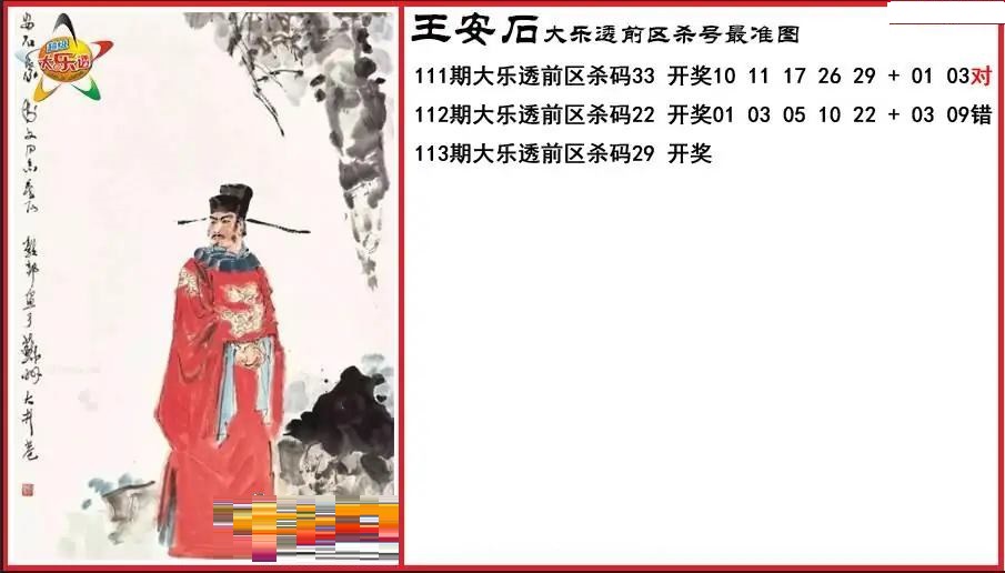 王安石前区杀号最准图