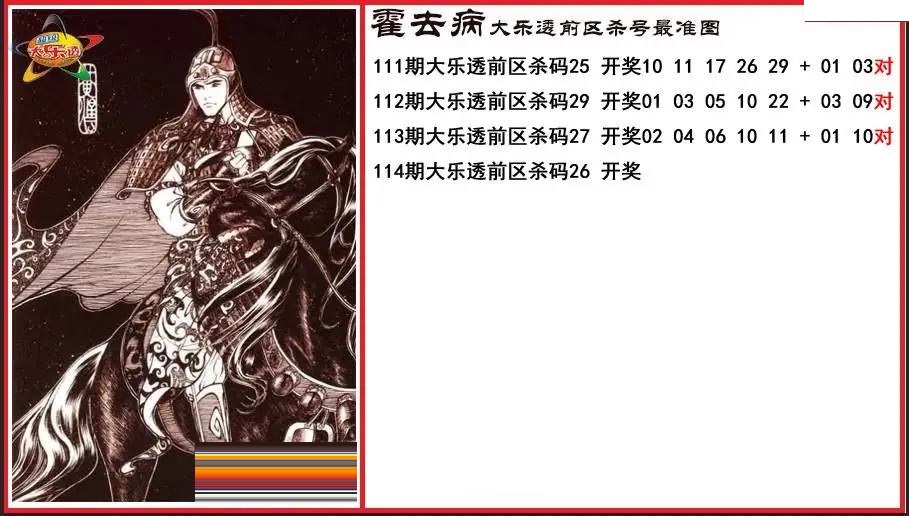 霍去病前区杀号更准