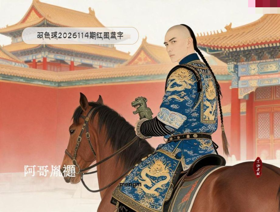 MENGM 红图蓝字