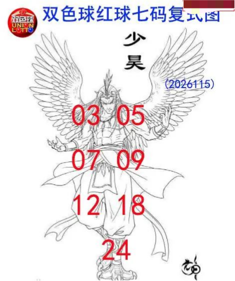 少昊七码复式图