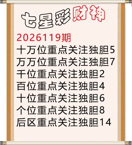 财神独胆图