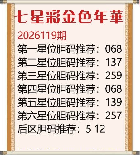 金色年华胆码图