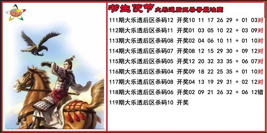 书生使节后区杀号更准图