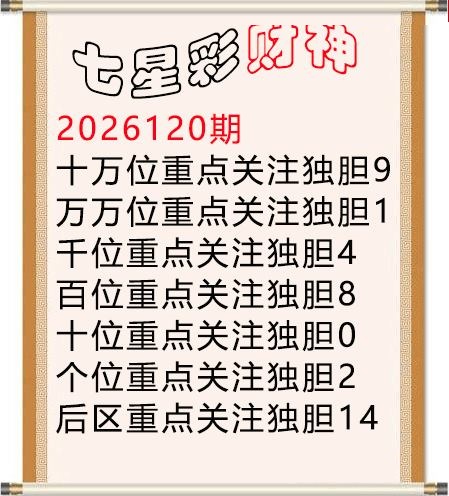 财神独胆图