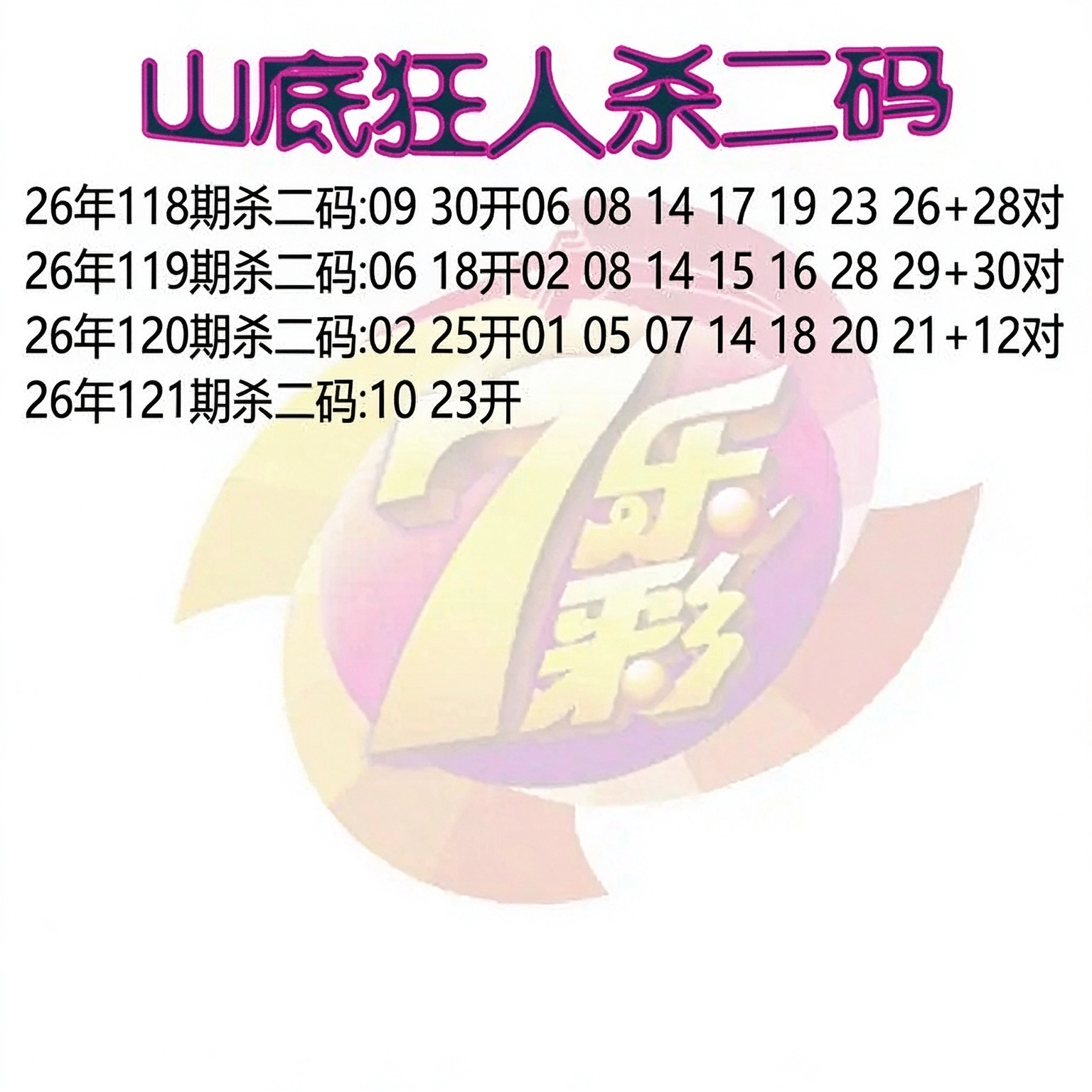 山底狂人杀二码