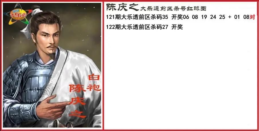 陈庆之前区杀号图