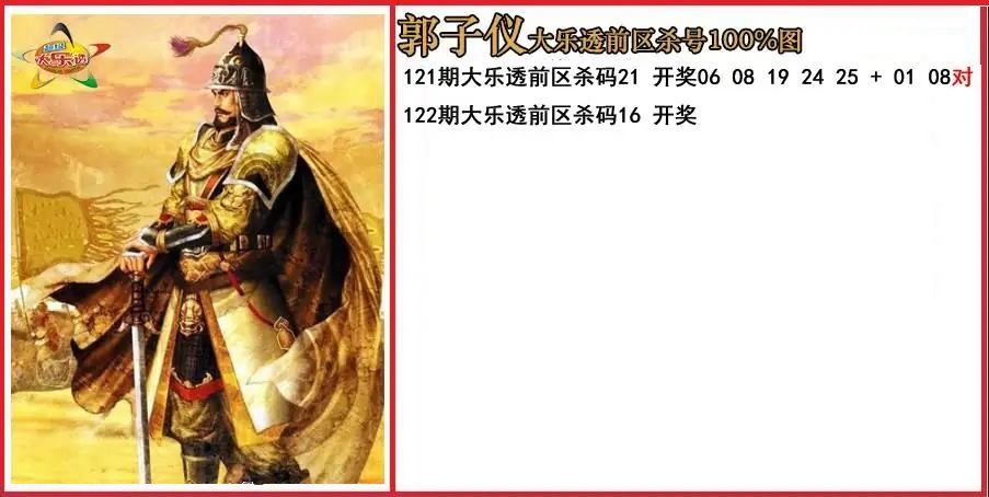 郭子仪前区杀号图