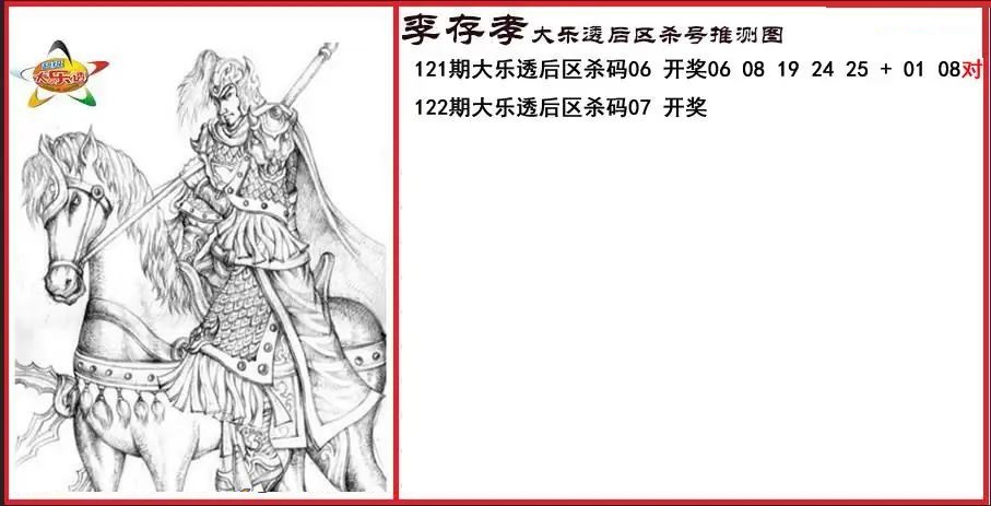 李存孝后区杀号推测图