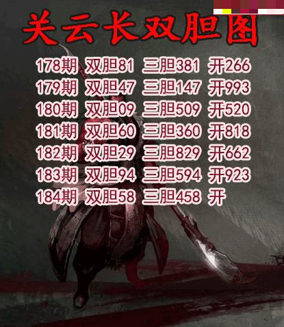 关云长双胆