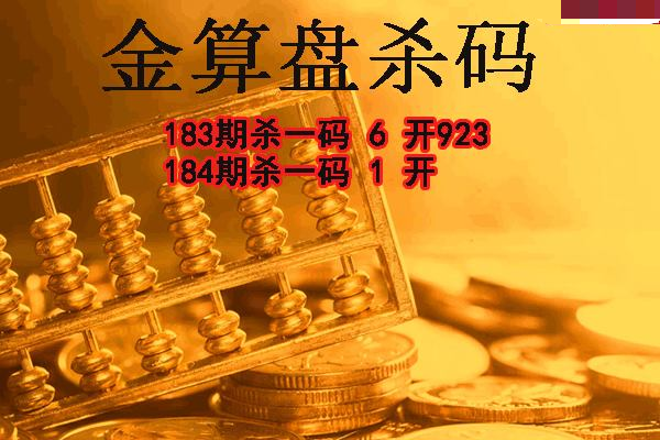 金算盘杀码
