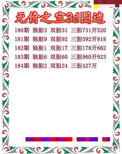 无价之宝送胆