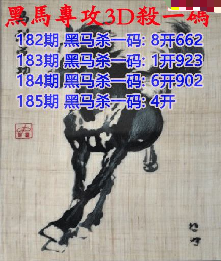 黑马杀码