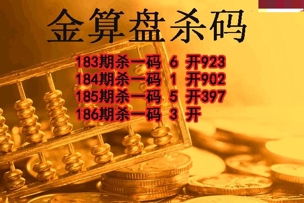 金算盘杀码