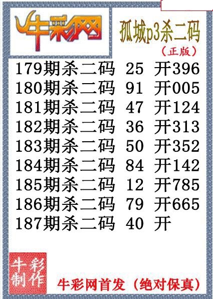 孤城杀码