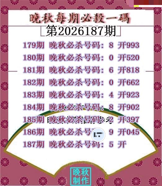 晚秋杀码图