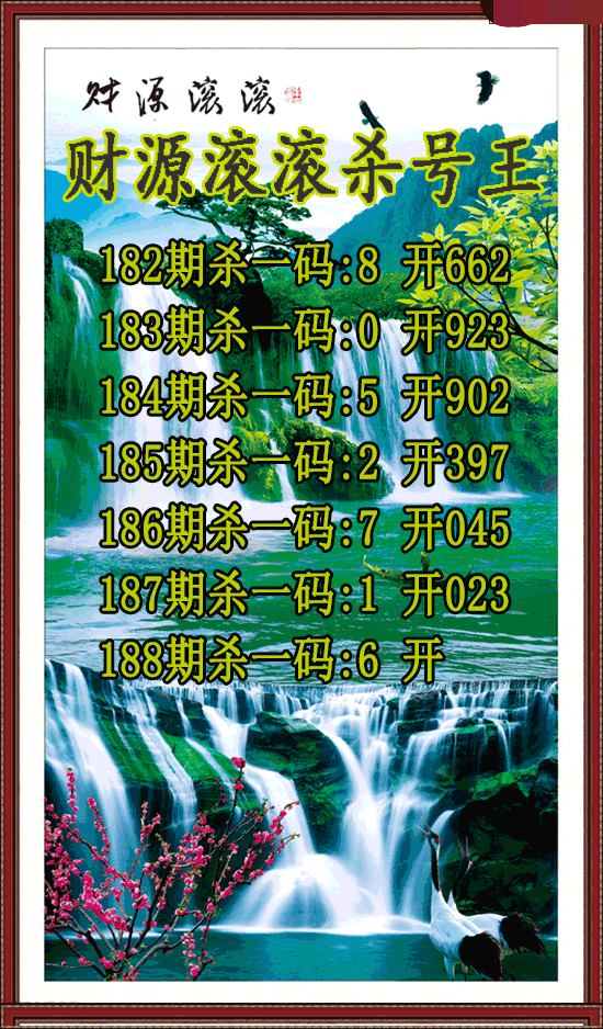 财源滚滚杀号王