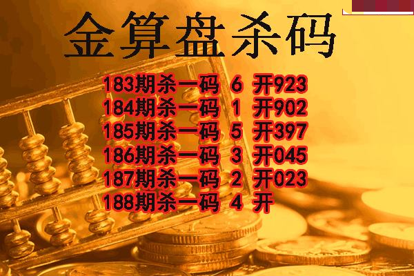 金算盘杀码
