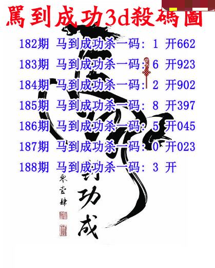 马到成功杀码